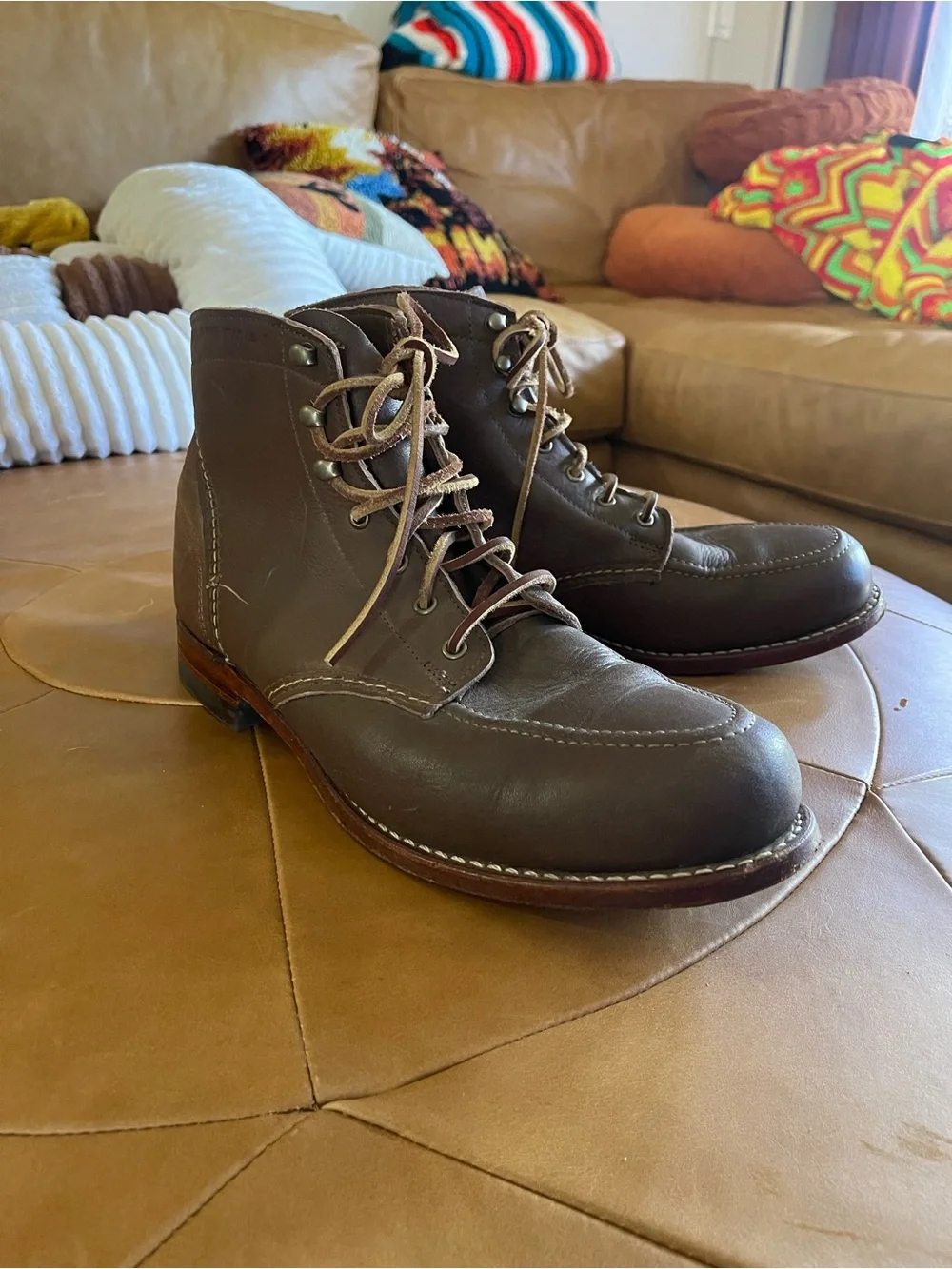 Men's Wolverine 1000 mile Moc-Toe boot
